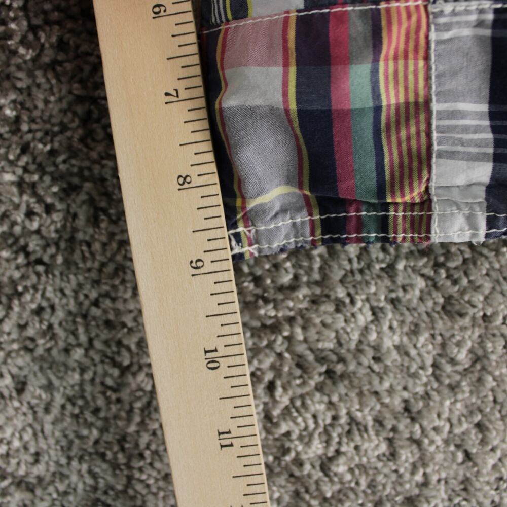 Polo Ralph Lauren Madras Patchwork Shorts Mens 38 Multicolor Cotton - Picture 4 of 9